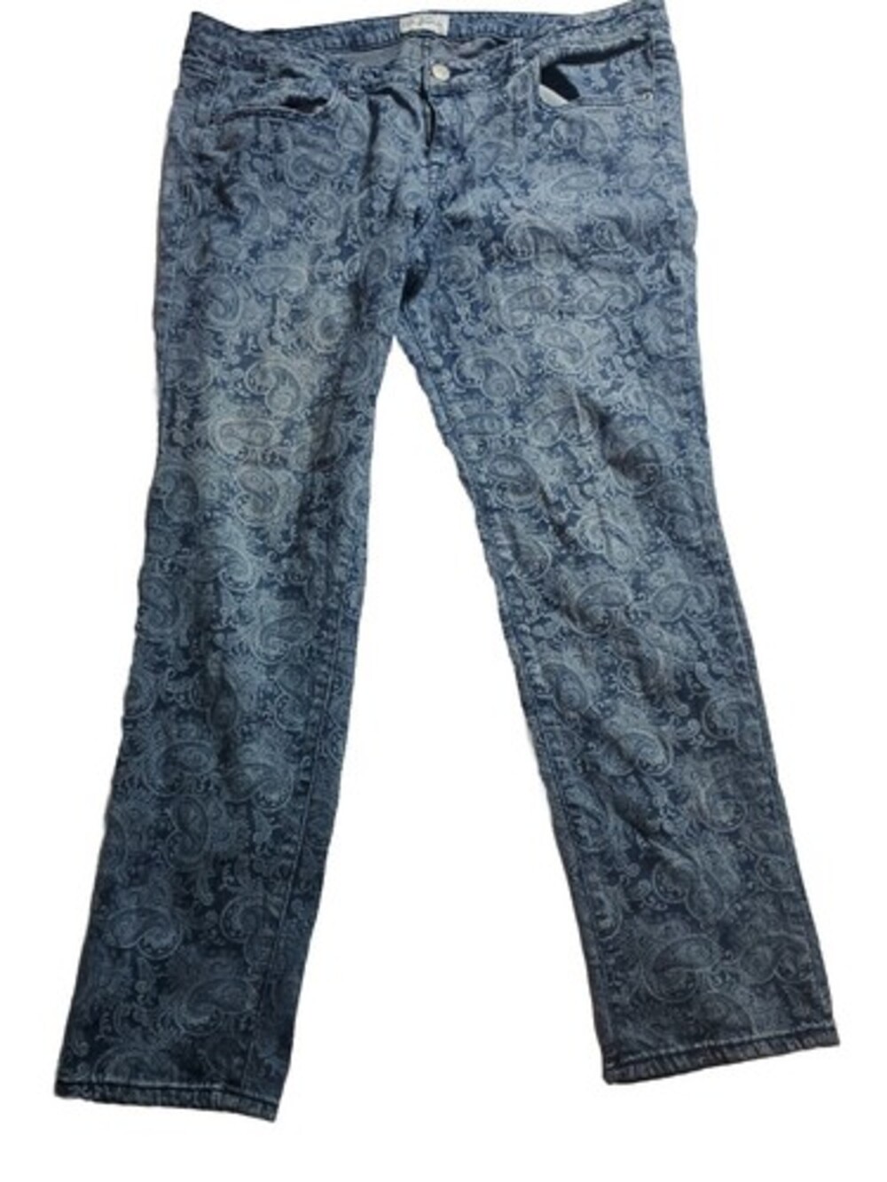 Aeropostale Ashley Ultra Skinny Stretch Paisley Jeans Size 17/18